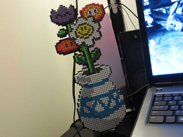8-bit flowers