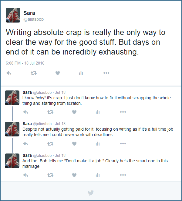 Twitter Whining...Writing is hard... Twitter Whining...Writing is hard...