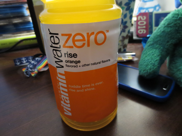 Tastes like watered down Tang...