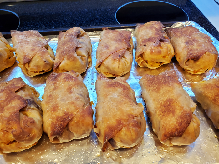 Breakfast Egg Rolls...