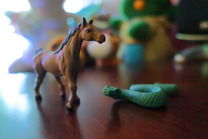 Out with the Snake. In with the Horse.