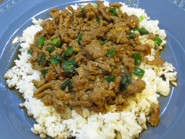 Korean Beef...erm...turkey...