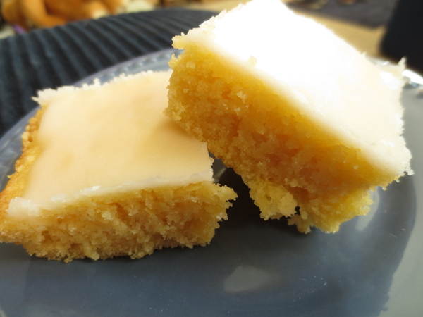 Lemon Blondies...